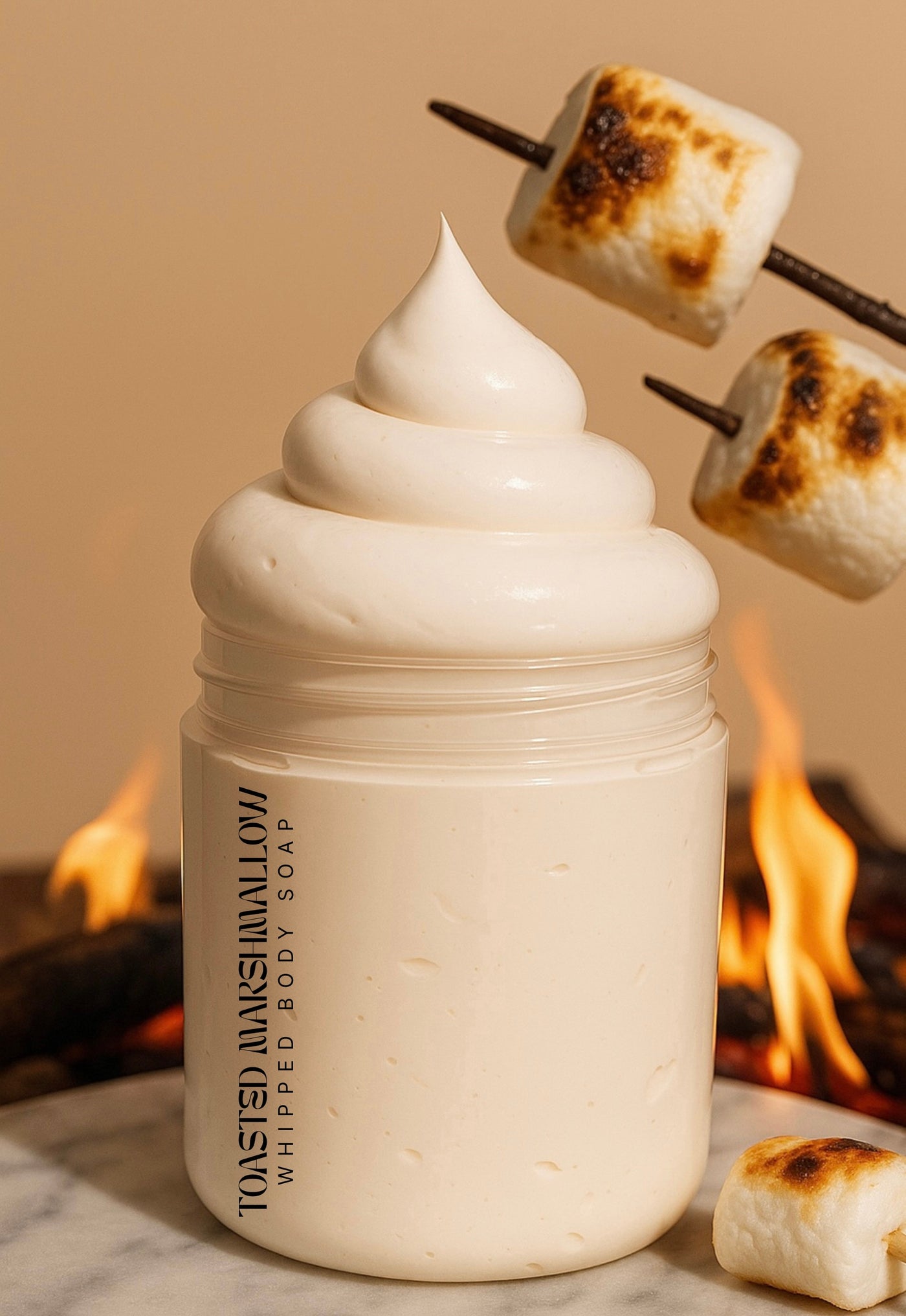 Toasted Marshmallow Whipped Soap