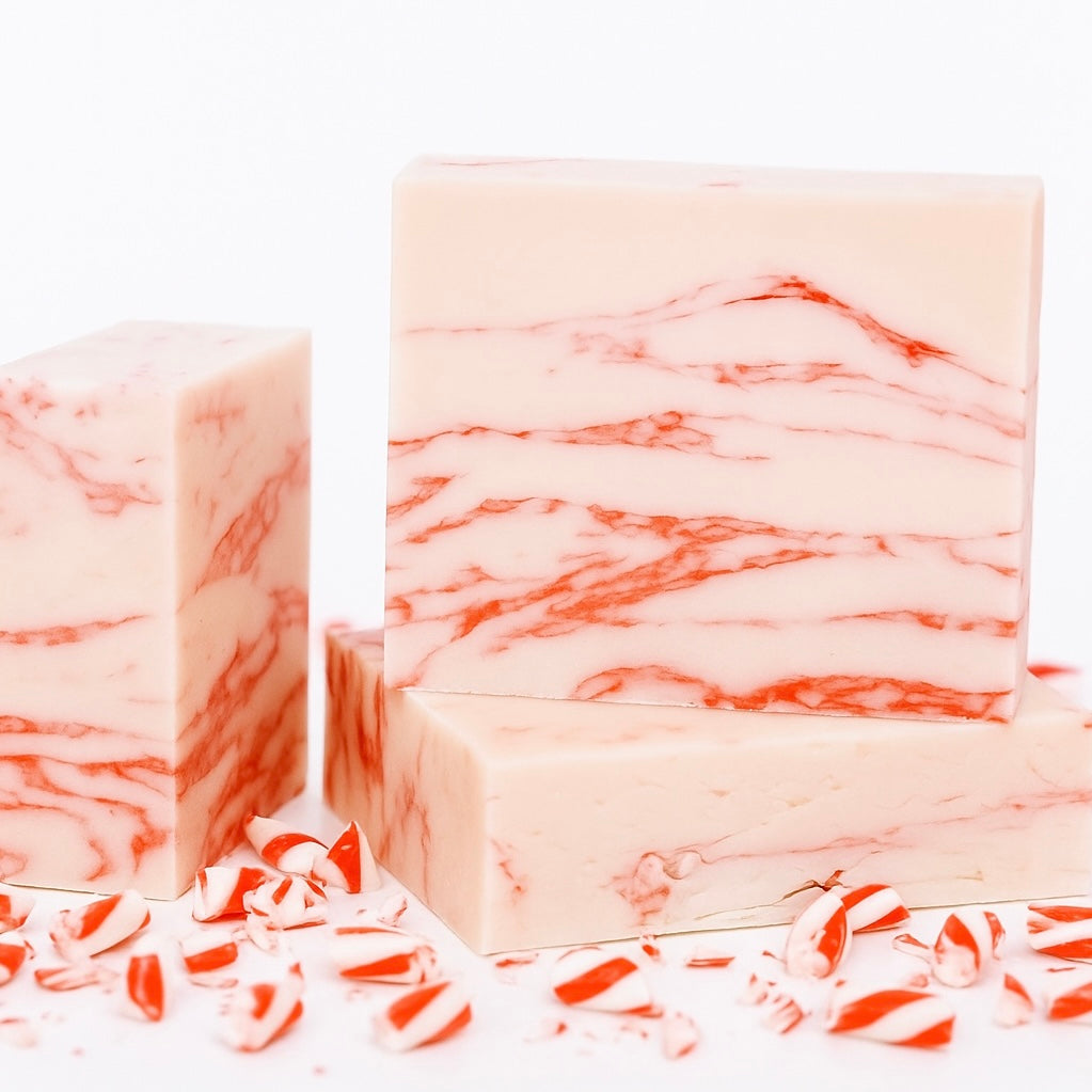 Candy Cane Bar Soap